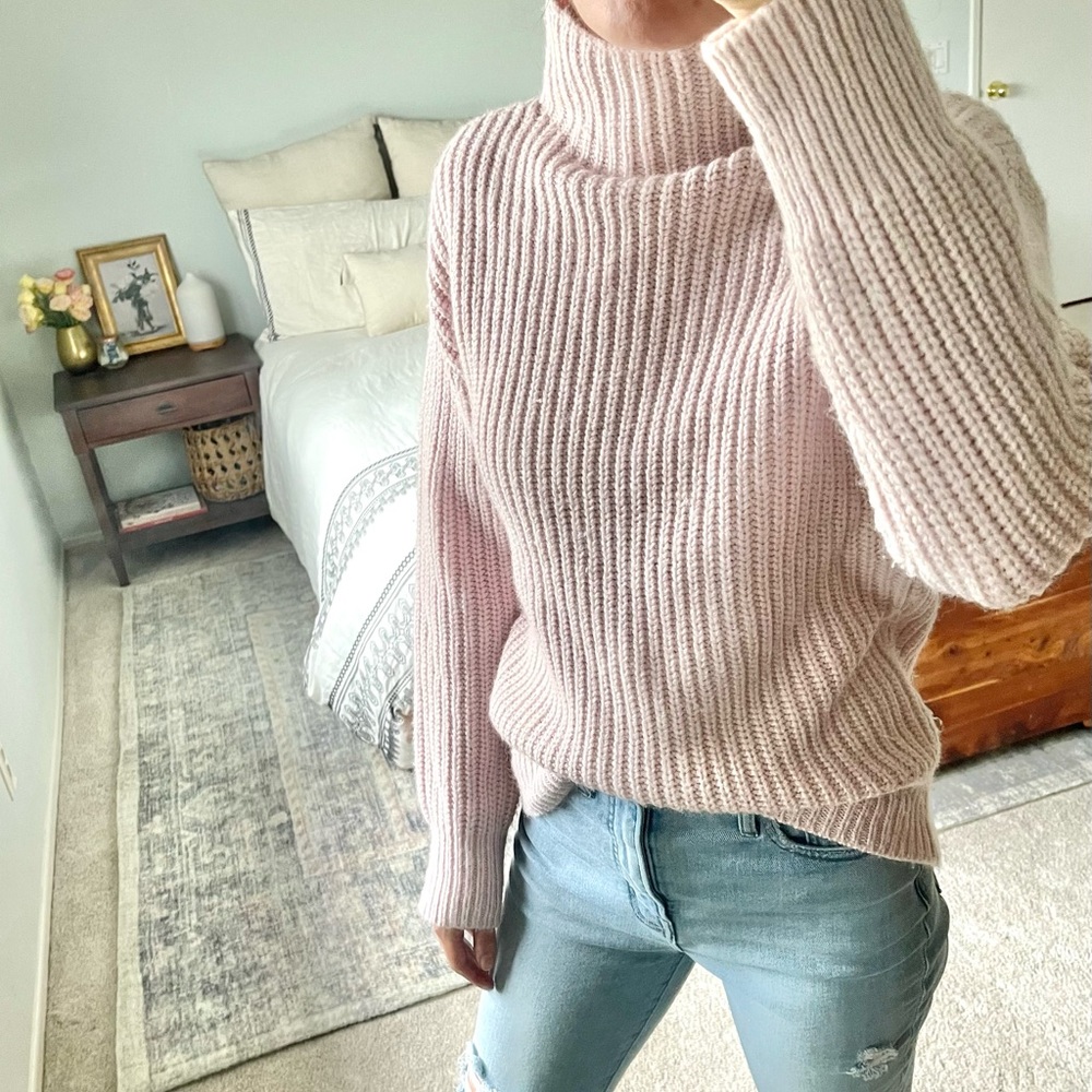Gap Pink Knit Sweater